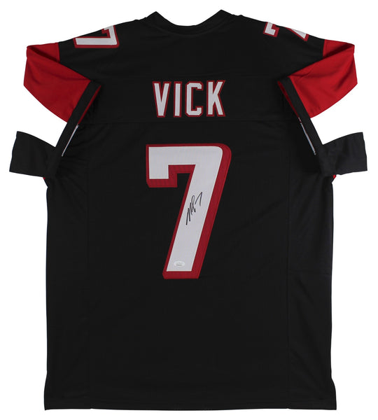 Michael Vick Authentic Signed Black Pro Style Jersey Autographed JSA Witness