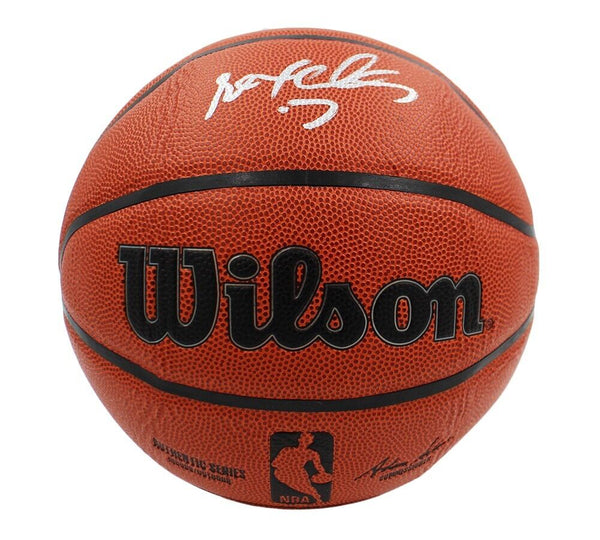 Stephon Marbury Signed New York Knicks Wilson Indoor/Outdoor Basketball