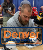 Pat Freiermuth Autographed Pittsburgh Steelers Lunar Mini Helmet Beckett 48053