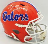 Emory Jones Autographed Florida Orange Full Size Speed Helmet PSA/DNA #AJ59448