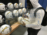 Melvin Gordon & LaDainian Tomlinson Signed LA Chargers Riddell Speed Helmet
