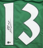 Valeri Nichushkin Signed Colorado Avalanche St. Patty's Day Jersey (Beckett)