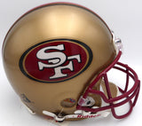 Jerry Rice Autographed Full Size Authentic Helmet 49ers Beckett QR #BL65383