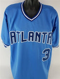 Dale Murphy Signed Atlanta Braves Powder Blue Jersey (JSA COA) 2xNL MVP OF