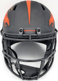 Russell Wilson Auto Broncos Eclipse Black Full Size Rep Speed Helmet Fanatics