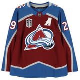 Nathan MacKinnon Autographed "2022 SC Champs" Authentic Adidas Jersey Fanatics