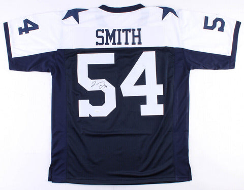 Jaylon Smith Signed Dallas Cowboys Thanksgiving Day Throwback Jersey (JSA COA)