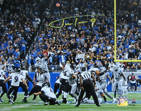 Justin Tucker Baltimore Ravens Signed/Autographed 11x14 Photo Beckett 164118