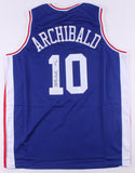 Nate Archibald Signed Cincinnati Royals NBA Jersey Inscribed HOF 91 (JSA COA)
