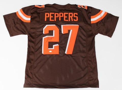 Jabrill Peppers Signed Browns Jersey (JSA COA) Cleveland 1st Round Pck Draft #27