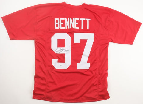 Cornelius Bennett Signed Alabama Crimson Tide Jersey (JSA) Buffalo Bills L.B.