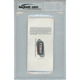 Ray Lewis Jonathon Ogden Signed Baltimore Ravens 9/1/96 Ticket HOF Beckett 47578