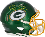 Autographed Aaron Rodgers Packers Helmet Fanatics Authentic COA Item#12851631