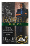 Bill Russell Boston Celtics Signed Russell Rule Hardcover Book JSA