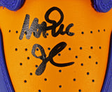 Magic Johnson Authentic Signed Left Nike Air Jordan 1 2022 Lakers Shoe BAS Wit