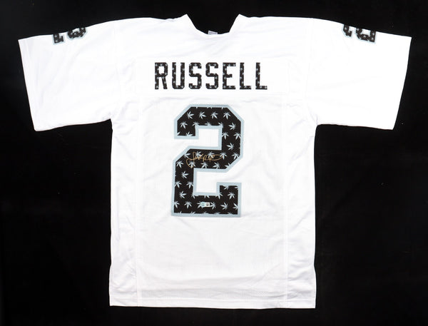 Jamarcus Russell Signed Oakland Raiders Jersey (Beckett) 2007 #1 Overall Pck Q.B