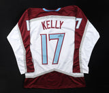 Parker Kelly Signed Colorado Avalanche White Jersey (Beckett) 3rd Line Center