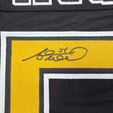 Autographed/Signed Adam McQuaid Boston Black Hockey Jersey JSA COA