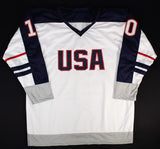 John Leclair Signed 1996 Team USA World Cup of Hockey Jersey (Beckett) Flyers LW