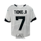 Brian Thomas Jr Autographed Jacksonville Jaguars Nike White Jersey - Fanatics