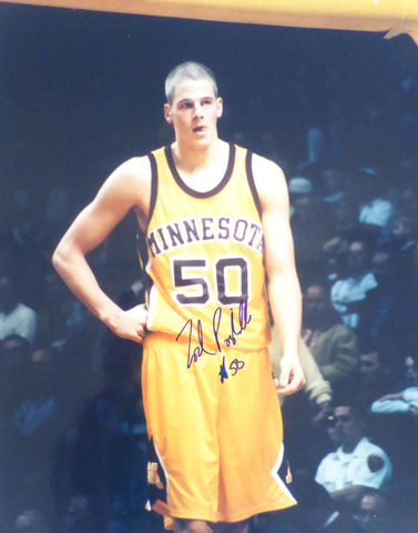 Joel Przybilla Autographed 16x20 Photo Minnesota Golden Gophers SKU #214768