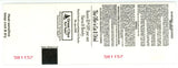 Hideo Nomo Los Angeles Dodgers 09/17/1996 No Hitter Full Ticket 56241