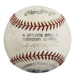 Cardinals Lou Brock Authentic Signed Leonard Coleman ONL Baseball BAS #BU64195