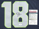 Elijah Arroyo Signed Seattle Seahawks Nike Authentic Jersey /JSA COA Ex-Miami TE