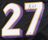 Ray Rice Signed Baltimore Ravens Black Jersey (JSA) Ex Rutgers Running Back
