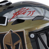 Adin Hill Autographed Las Vegas Golden Knights Mini Goalie Mask Fanatics