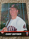 Cory Snyder Signed Cleveland Indians Jersey (Wilder Side of Sport) Right Fielder