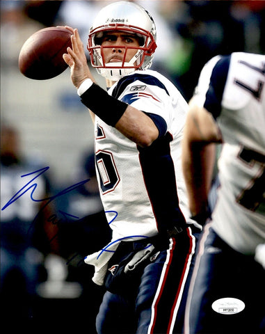 Matt Cassel New England Patriots Signed/Autographed 8x10 Photo JSA 161247