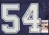Randy White Signed Dallas Cowboys Career Stat Jersey Inscribed HOF 94 (JSA COA)