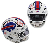 Jim Kelly Thurman Thomas Levy Reed Signed Buffalo Bills Axiom Authentic Helmet