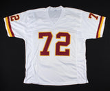 Dexter Manley Signed Washington Redskins Jersey (JSA COA) 2xSuper Bowl Champ D.E
