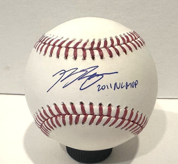 Brewers MVP RYAN BRAUN Signed Official MLB Baseball AUTO w/ "2011 NL MVP" - JSA