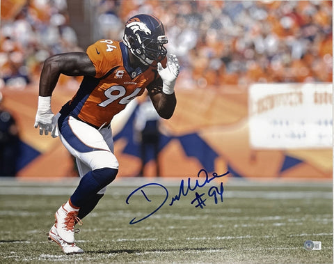 Demarcus Ware Autographed/Signed Denver Broncos 16x20 Photo Beckett 40694