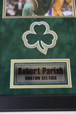 Robert Parish Autographed 8x10 Framed Photo -- Boston Celtics | JSA COA