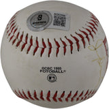 Jerry McMorris Autographed Colorado Rockies 95 Logo Baseball Beckett 51597