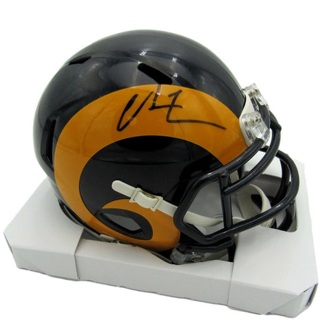 Chris Long Signed/Autographed Rams Mini Football Helmet JSA 157565