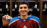 Sam Malinski Signed Colorado Avalanche / Rockies Throwback Jersey / Beckett