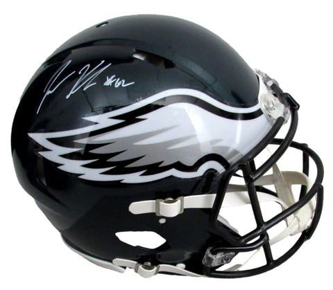 Jason Kelce Signed/Inscr Full Size Authentic Speed Eagles Helmet PSA/DNA 208036