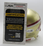 Charlie Ward Signed/Autographed Florida State Mini Football Helmet JSA 213502