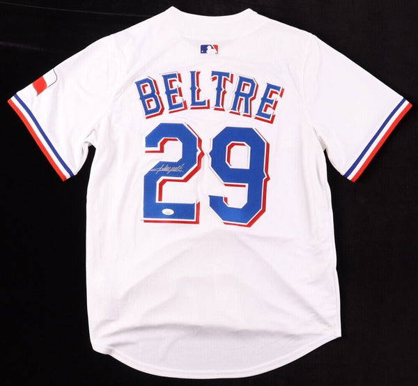 Adrian Beltre Signed Texas Rangers Nike Home Jersey (JSA COA) 3186 Hits/ 477 HRs
