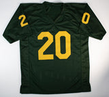 Allen Pinkett Signed Notre Dame Fighting Irish Jersey (Beckett) Houston Oiler RB