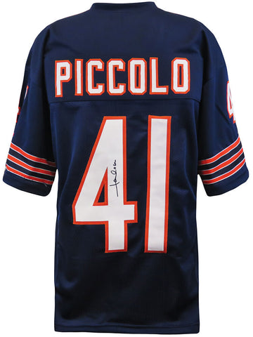 James Caan Signed Navy T/B 'Brian Piccolo #41' Custom Football Jersey - (SS COA)