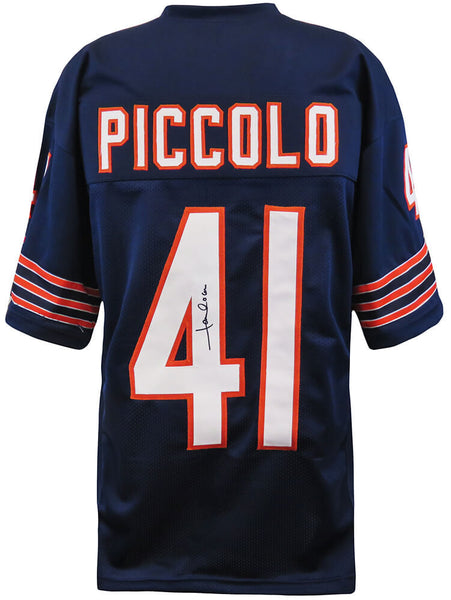 James Caan Signed Navy T/B 'Brian Piccolo #41' Custom Football Jersey - (SS COA)