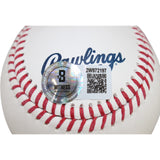 Jim Thome Autographed/Signed Cleveland Indians OML Baseball 612 HR Beckett 50924