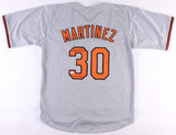 Dennis Martinez Baltimore Oriolres Signed Jersey Inscribed "245 Wins"(JSA COA)