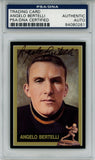 Angelo Bertelli Autographed 1991 Downtown Athletic Club #9 Card PSA Slab 43789